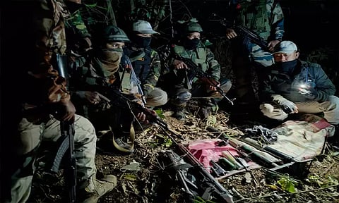 மணிப்பூரில் ஆயுதங்கள், வெடிப்பொருட்கள் பறிமுதல்