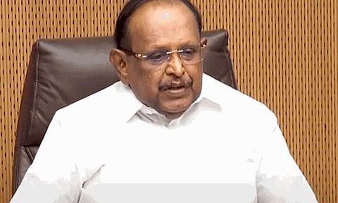 அமைச்சர் ரகுபதி மருத்துவமனையில் அனுமதி