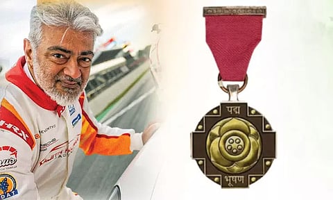 நடிகர் அஜித்குமாருக்கு பத்மபூஷன் விருது