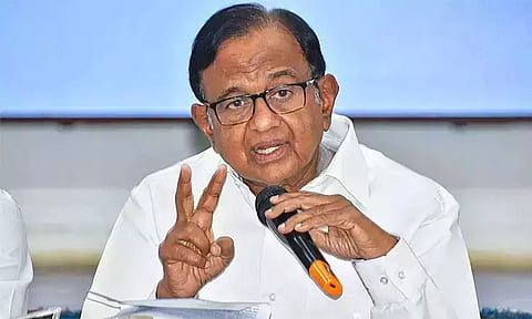 அம்பேத்கர் வகுத்த அரசியலமைப்புக்கு பா.ஜனதாவால் பேராபத்து - ப.சிதம்பரம்