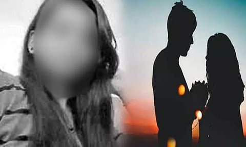 பிளஸ்-1 மாணவருடன் குடும்பம் நடத்திய இளம்பெண் மீது வழக்கு