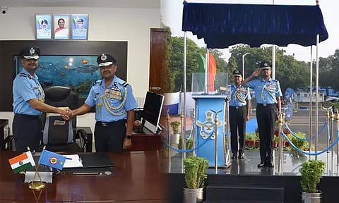 இந்திய விமானப்படை தாம்பரம் விமானதளத்தின் புதிய தலைவராக தபன் ஷர்மா பதவியேற்பு