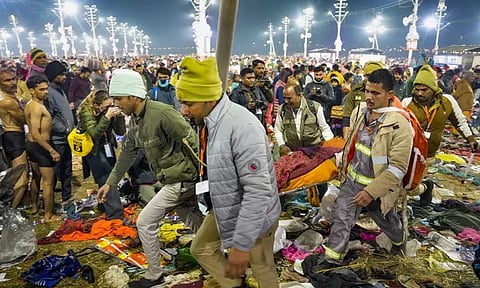 உ.பி.: மகா கும்பமேளாவில் கூட்ட நெரிசல்; 30 பேர் பலி