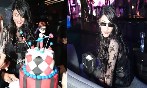 தாய்லாந்தில் பிறந்த நாளை கொண்டாடிய சுருதிஹாசன்