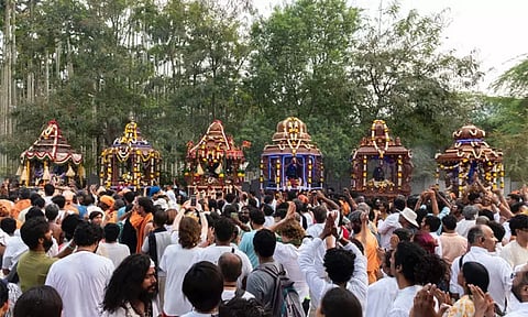 மஹாசிவராத்திரி விழா: வேலூரில் பிப்ரவரி 3-ம் தேதி முதல் ஆதியோகி ரத யாத்திரை!