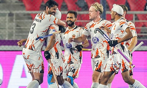 ஆக்கி இந்தியா லீக்: தமிழ்நாடு டிராகன்ஸ் அணியை வீழ்த்தி இறுதிப்போட்டிக்கு முன்னேறிய பெங்கால் டைகர்ஸ்