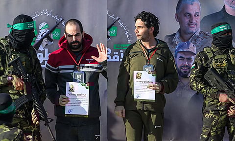 இஸ்ரேலிய பணய கைதிகளில் மேலும் 3 பேரை விடுதலை செய்த ஹமாஸ் ஆயுதக்குழு