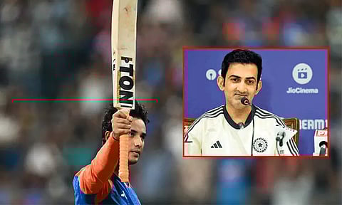 இப்படி ஒரு சதத்தை நான் பார்த்ததில்லை - அபிஷேக் சர்மாவுக்கு கம்பீர் புகழாரம்