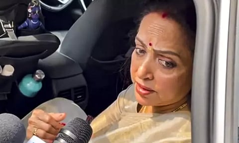 கும்பமேளா கூட்ட நெரிசல் விவகாரம்: மிகைப்படுத்தப்படுகிறது - நடிகை ஹேமமாலினி