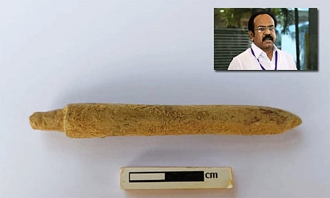 நெசவுக்கு பழந்தமிழர்கள் பயன்படுத்திய 'எலும்பு முனைக் கருவி' கண்டுபிடிப்பு: அமைச்சர் தங்கம் தென்னரசு தகவல்