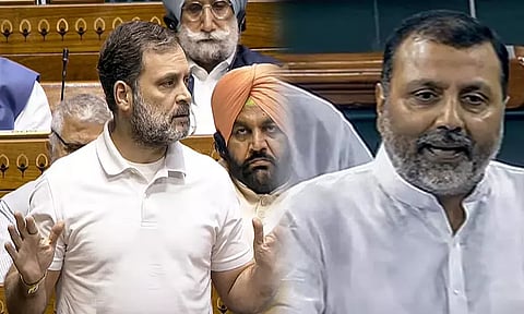 ராகுல் காந்தி மீது உரிமை மீறல் நடவடிக்கை எடுக்க சபாநாயகரிடம் பாஜக எம்.பி. வலியுறுத்தல்