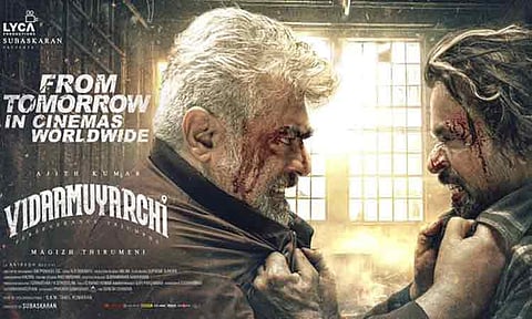 வைரலாகும் 'விடாமுயற்சி' படத்தின் புதிய போஸ்டர்