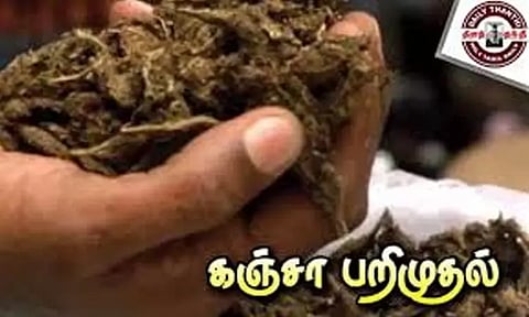 மராட்டியத்தில் 25 கிலோ கஞ்சா பறிமுதல் -ஒருவர் கைது