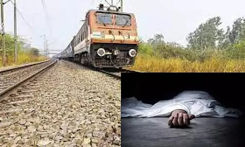 தண்டவாளத்தில் நின்று செல்பி எடுத்த வாலிபர் ரெயில் மோதி பலி