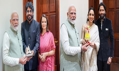 பிரதமர் மோடியை சந்தித்த நடிகர் நாகார்ஜுனா!