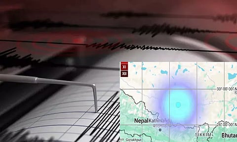 திபெத்தில் நிலநடுக்கம்: ரிக்டரில் 4.0 ஆக பதிவு