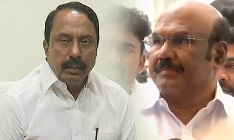 எம்.ஜி.ஆர்., ஜெயலலிதா படங்களை வைக்காதது ஏன்..? ஜெயக்குமார் விளக்கம்