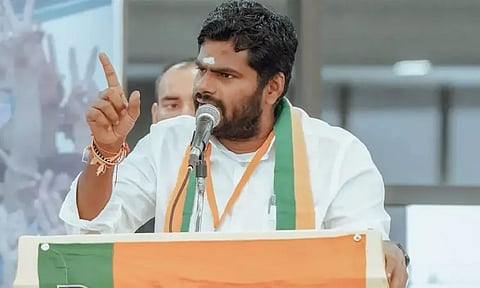 பொங்கல் தொகுப்பில் ஊழல்: அமைச்சர் காந்தி பதவி விலக வேண்டும் - அண்ணாமலை