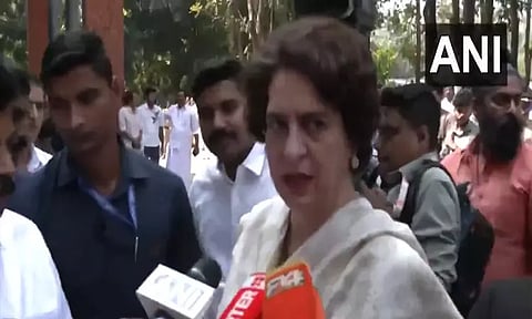 மணிப்பூர் முதல்-மந்திரி ராஜினாமா...வெகு நாட்களுக்கு முன்பே நடந்திருக்க வேண்டியது: பிரியங்கா காந்தி