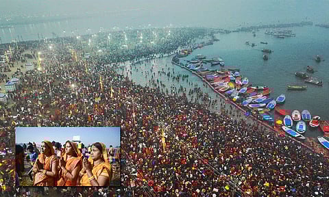 மகா கும்பமேளாவில் துறவறம் எடுத்துக்கொண்ட 7 ஆயிரம் பெண்கள்