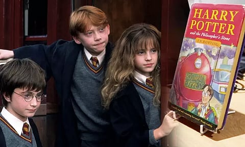 Harry Potter book saved from bin sells for rs.22 lakhs
