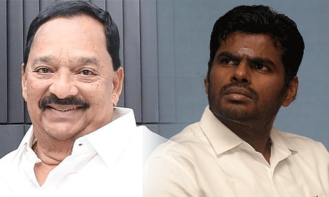 வதந்திகளை பரப்பும் நோக்கில் அண்ணாமலை செயல்படுகிறார் - அமைச்சர் காந்தி குற்றச்சாட்டு