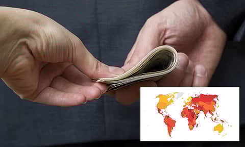 ஊழல் நாடுகள் பட்டியலில் இந்தியாவுக்கு எத்தனையாவது இடம்..? - வெளியான தகவல்