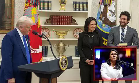 அமெரிக்காவின் தேசிய நுண்ணறிவு பிரிவு இயக்குநராக துளசி கப்பார்டு பதவியேற்பு