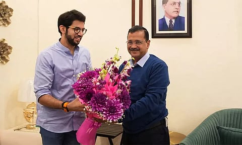 அரசாங்கங்கள் வரும்,போகும், நட்புகள் தொடரும்...கெஜ்ரிவாலை சந்தித்த பின் ஆதித்ய தாக்ரே கருத்து