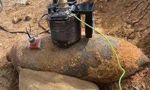 அசாம்: 2-ம் உலகப்போர் கால வெடிகுண்டு செயலிழக்க வைப்பு