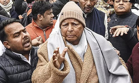 டெல்லியை போல பாஜகவால் பீகாரில் வெற்றி பெற முடியாது - லாலு பிரசாத் யாதவ்