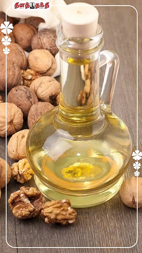 தலைமுடி ஆரோக்கியத்தை பாதுகாக்க பயன்படும் வால்நட் எண்ணெய்!