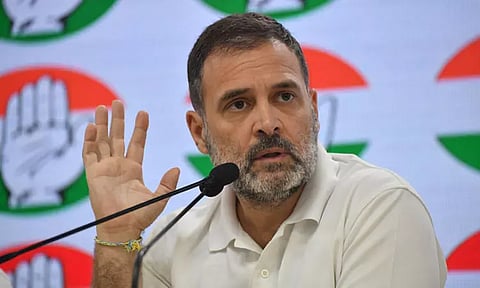 இந்தியாவுக்கு தேவை வலுவான தொழில் அடித்தளம்தான், வெற்று வார்த்தைகள் அல்ல: ராகுல் காந்தி