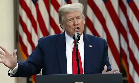 பணய கைதிகள் விவகாரம்; இஸ்ரேல் முடிவுக்கு ஆதரவு என டிரம்ப் அறிவிப்பு