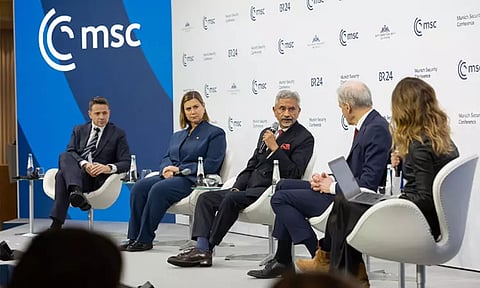 ஜனநாயகம் மேற்கத்திய பண்புநலனே என கூறும் நாடுகளுக்கு... மத்திய மந்திரி ஜெய்சங்கர் துணிச்சலாக பேச்சு