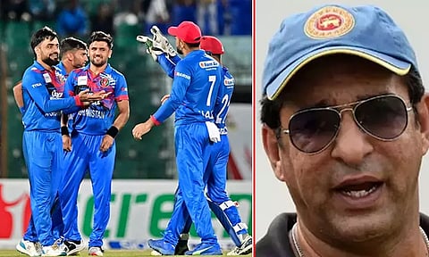 வாசிம் அக்ரமை விட அந்த ஆப்கானிஸ்தான் வீரர் சிறந்தவர் - பாக்.முன்னாள் வீரர் கருத்து