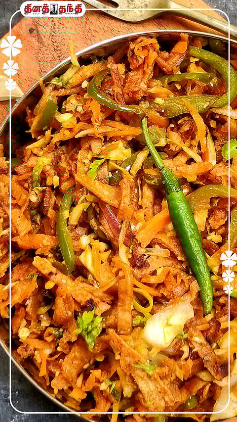 சுவையான சப்பாத்தி நூடுல்ஸ் செய்வது எப்படி?