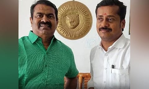 நாம் தமிழர் கட்சியில் இருந்து மேலும் ஒரு நிர்வாகி விலகல்