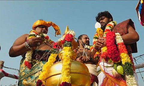 திருச்சி வயலூர் முருகன் கோவில் கும்பாபிஷேகம் கோலாகலம்.. ஆயிரக்கணக்கான மக்கள் சாமி தரிசனம்