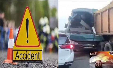 மகா கும்பமேளா: பஸ்-லாரி மோதி விபத்து- ஒருவர் பலி, 18 பேர் காயம்