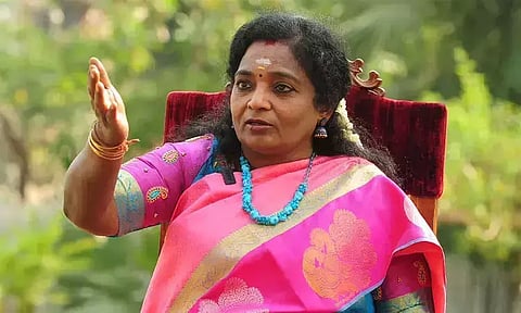 தமிழ் மொழியை வைத்து தமிழன் ஏமாற்றப்பட்டதுதான் அதிகம்: தமிழிசை சவுந்தரராஜன்