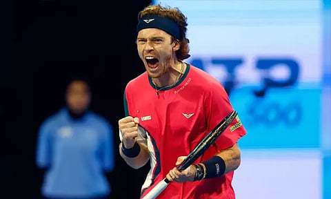 ஆந்த்ரே ரூப்லெவ் (image courtesy: AFP)