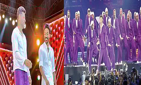 பிரபுதேவா நிகழ்ச்சியில் நடனமாடிய தனுஷ்