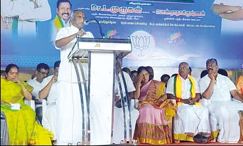 பிரதமர் மோடியை வர வேண்டாம் என்று சொல்ல தி.மு.க. அரசுக்கு தகுதி இல்லை - பொன்.ராதாகிருஷ்ணன் தாக்கு