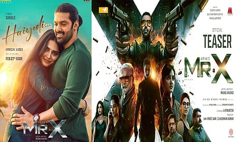 ஆர்யாவின் "மிஸ்டர் எக்ஸ்" பர்ஸ்ட் சிங்கிள் அப்டேட்