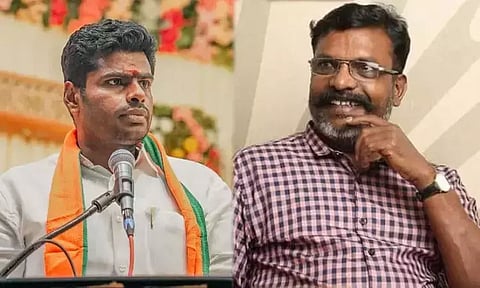 பல வேஷம் போடக்கூடியவர் அண்ணாமலை: திருமாவளவன்