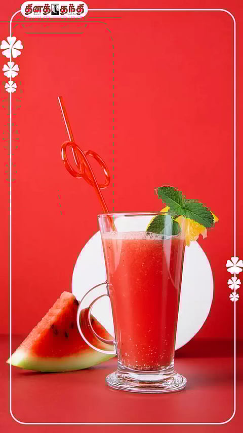 தர்பூசணி ஜூஸ் குடிப்பதால் கிடைக்கும் ஆரோக்கிய நன்மைகள்!