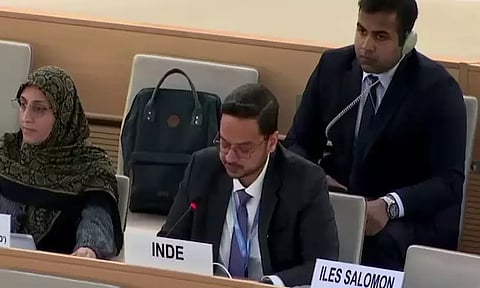 ஐநா மனித உரிமை கவுன்சிலில் காஷ்மீர் பற்றி பேசிய பாகிஸ்தான்: இந்தியா தக்க பதிலடி