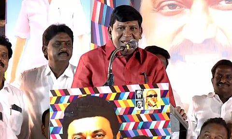'ஒவ்வொரு குடும்பத்தின் மூத்த மகன் முதல்-அமைச்சர் மு.க.ஸ்டாலின்' - நடிகர் வடிவேலு பேச்சு