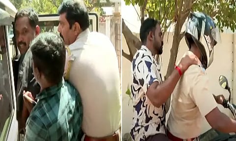 சீமான் வீட்டில் கைது செய்யப்பட்ட காவலாளி உள்பட 2 பேருக்கு 13-ந்தேதி வரை நீதிமன்ற காவல்